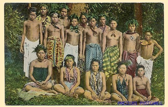 Samoan Family  SAMOA ca1907